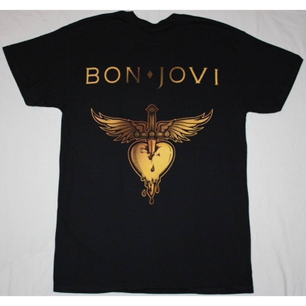 Bon Jovi Greatest Hits Logo Fan Gift Unisex T-Shirt